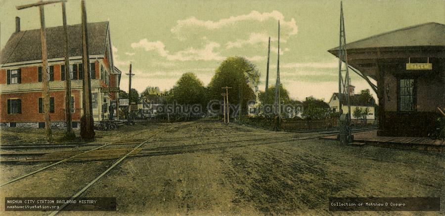Postcard: Main Street, Salem, New Hampshire